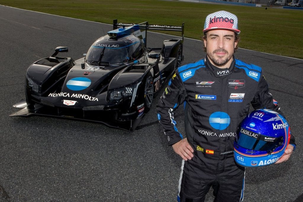 Fernando Alonso correrà a Daytona con la Cadillac del Wayne Taylor Racing