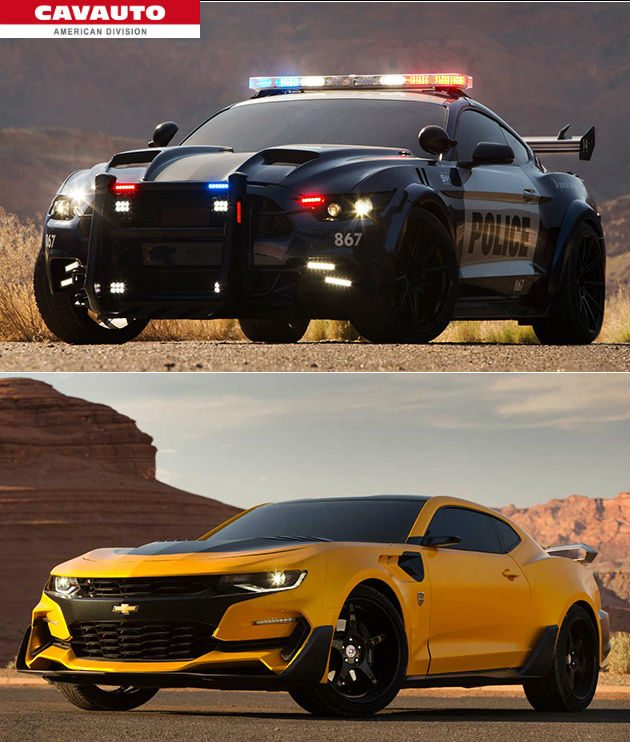 camaro mustang transformers 5