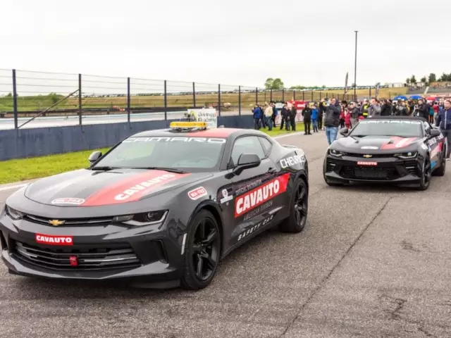 “GRIFFATE” CAVAUTO, LE CHEVROLET CAMARO LEADING CAR E SAFETY CAR PER LA PROVA ITALIANA DELLA NASCAR WHELEN EURO SERIES