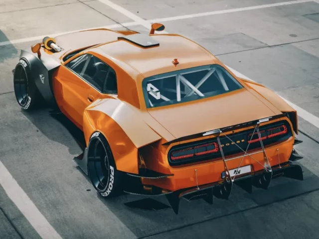 Dodge Challenger SRT Hellcat: versione kit widebody estremo