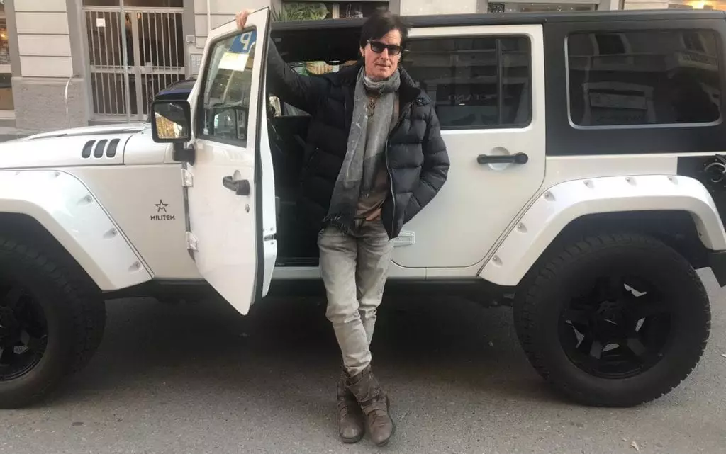 Ronn Moss ha scelto il Militem JIII per il suo tour italiano