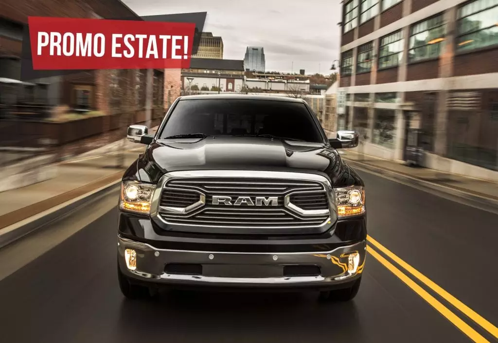 PROMO ESTATE 2018: RAM 1500 LONGHORN E LARAMIE CON IMPIANTO GPL IN OMAGGIO!