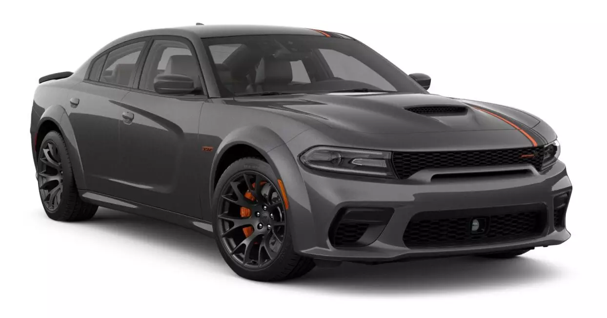 Charger Scat Pack Hemi Orange