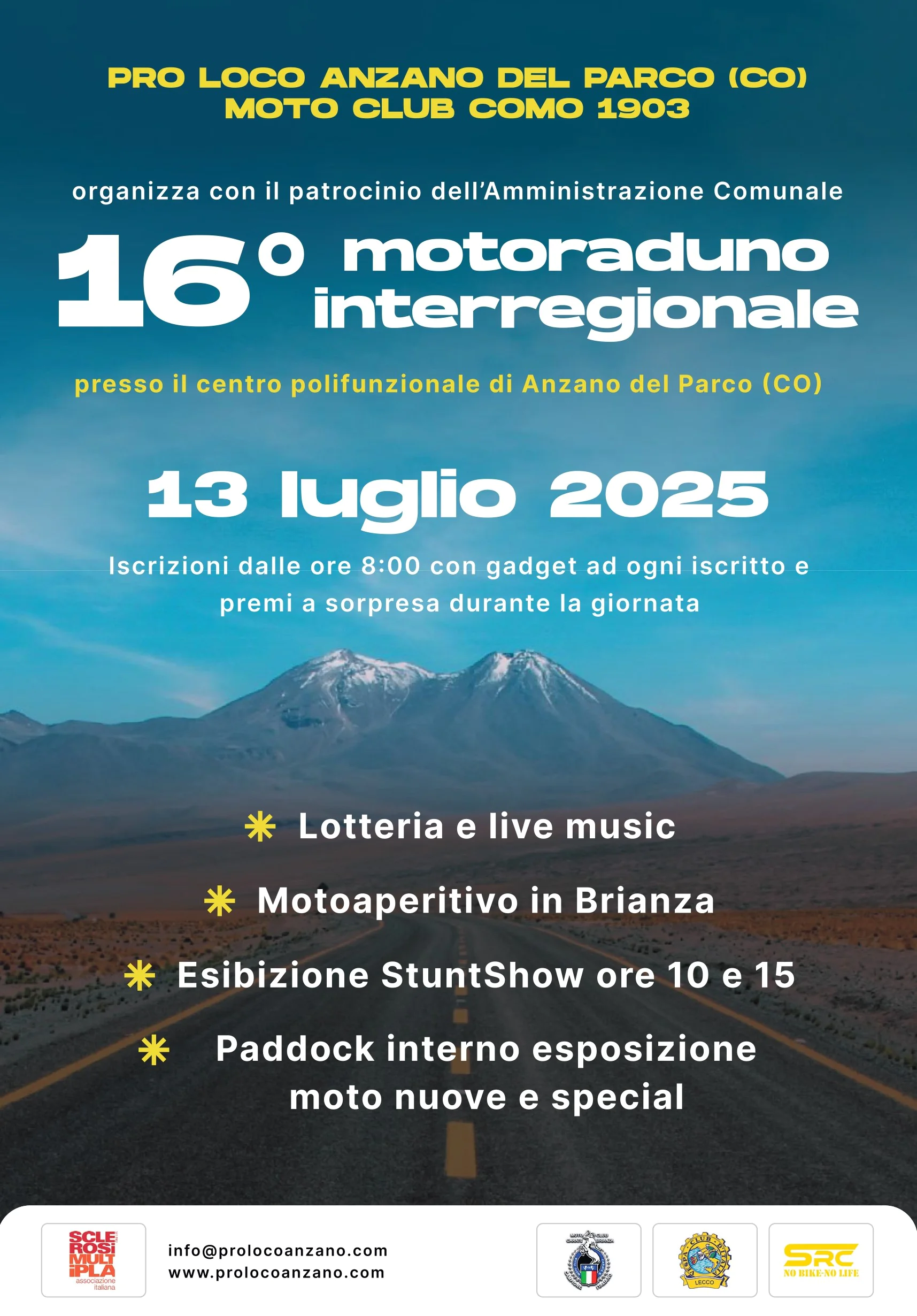 Motoraduno Anzano del Parco – ci saremo anche noi!